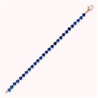 Pulsera Bronzallure Mujer in Aleación de Metal Cubic Zirconia WSBZ02023.BLU-LG - WSBZ02023.BLU-LG